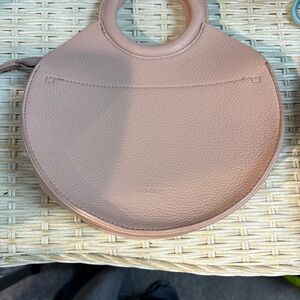 NWOT - Remi/Reid Round Top Handle Bag – Blush Vegan Leather